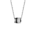 Pendentif quatre black edition, motif s