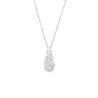 Pendentif plume de paon