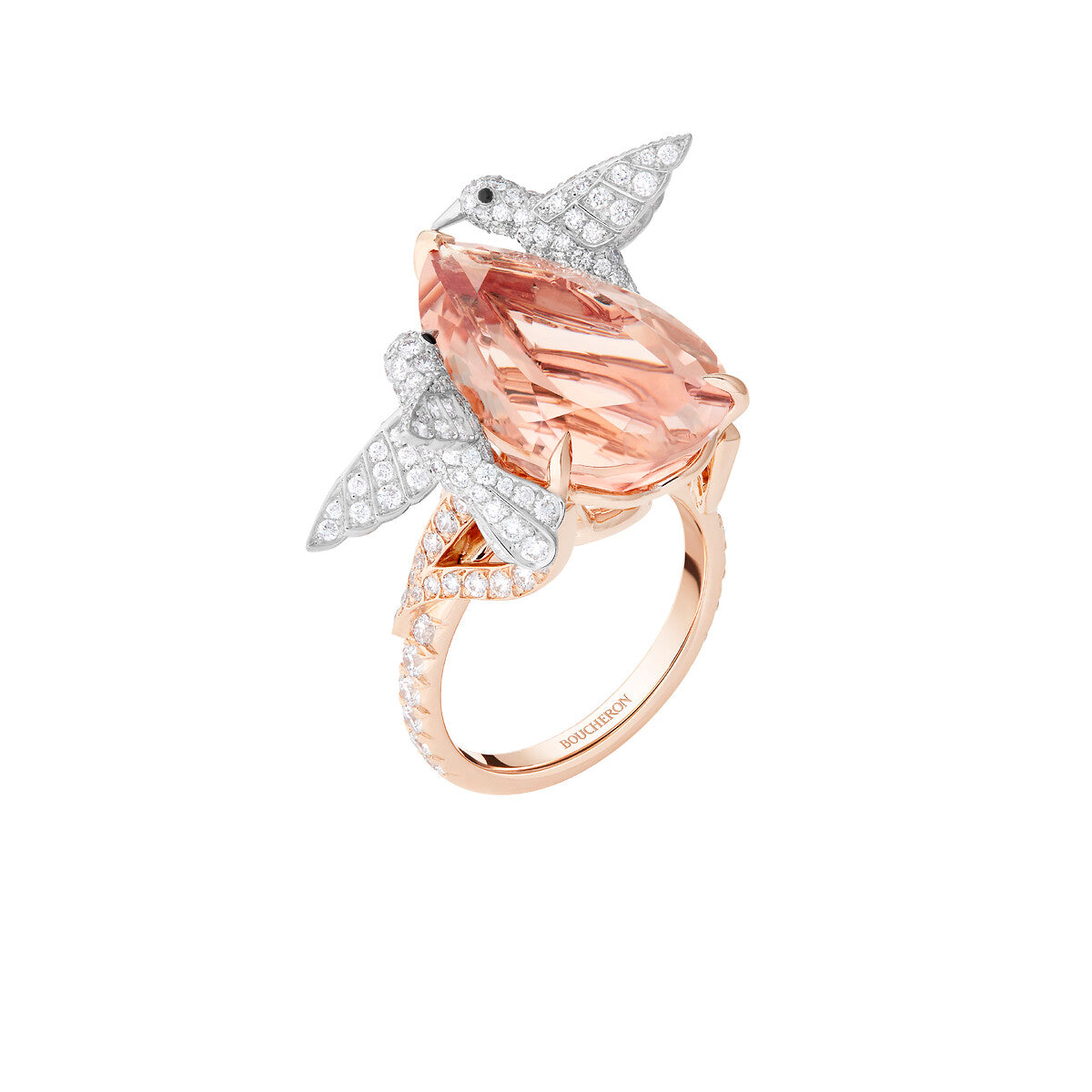 Bague hopi, le colibri