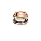 Bague quatre classique large