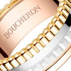 Bague quatre white edition small