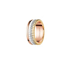 Bague quatre white edition small