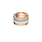 Bague quatre white edition large