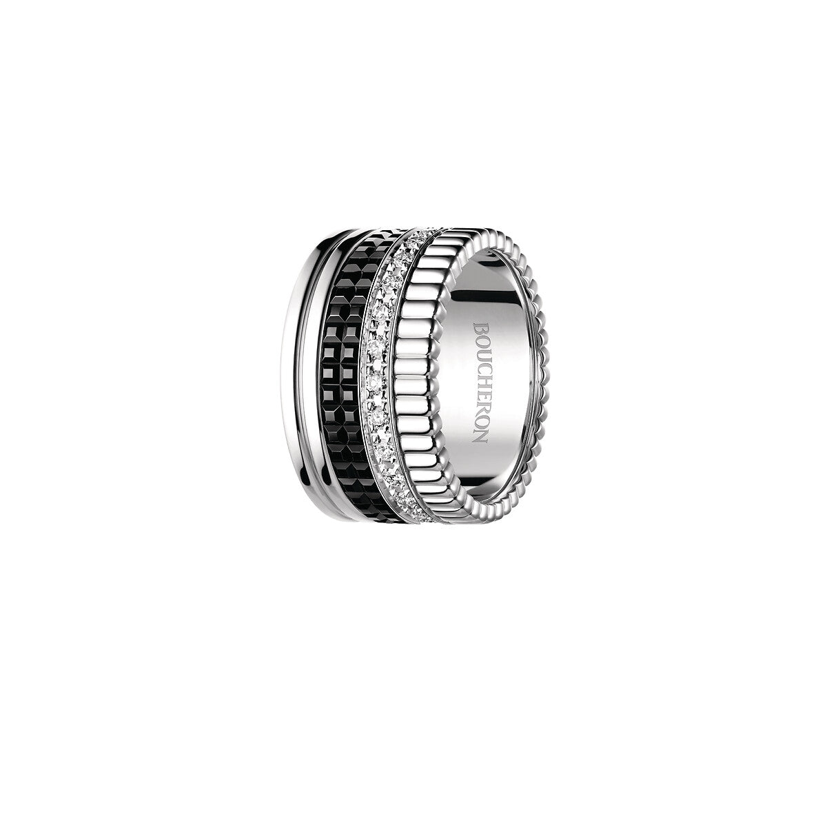Bague quatre black edition large