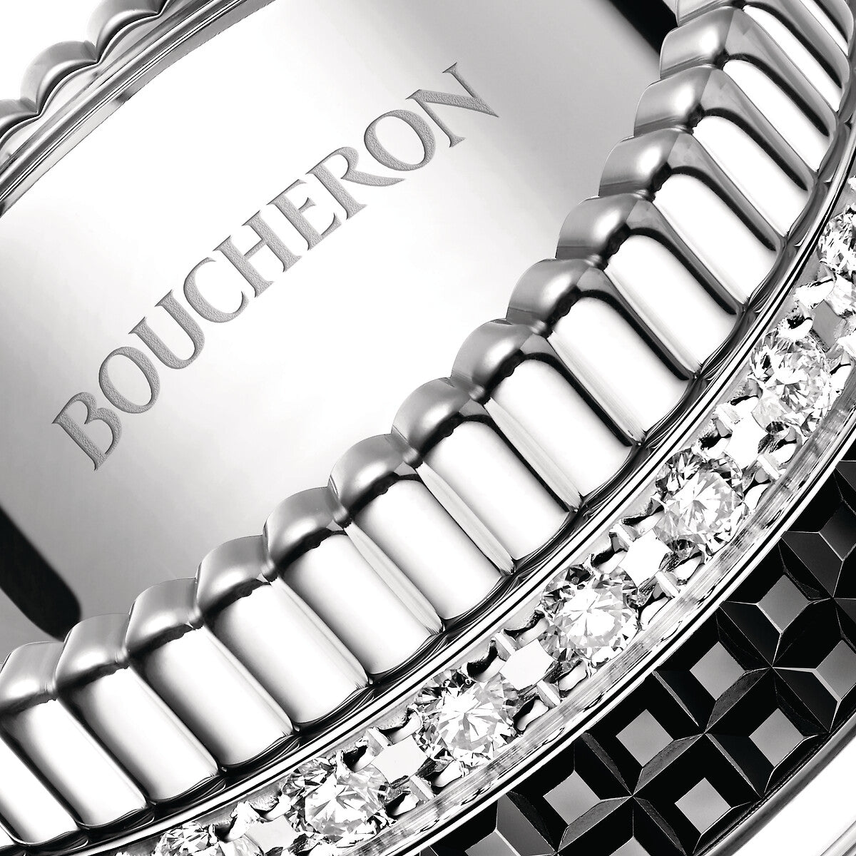 Bague quatre black edition large