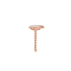 Bague serpent bohème motif s