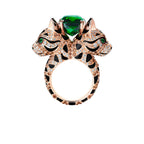 Bague fuzzy, le chat léopard