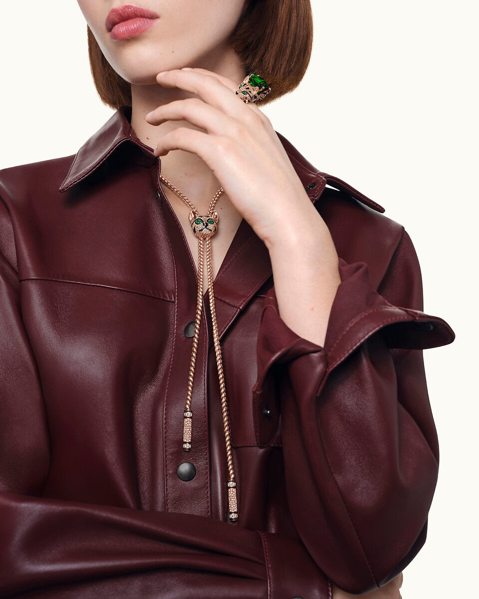 Bague fuzzy, le chat léopard