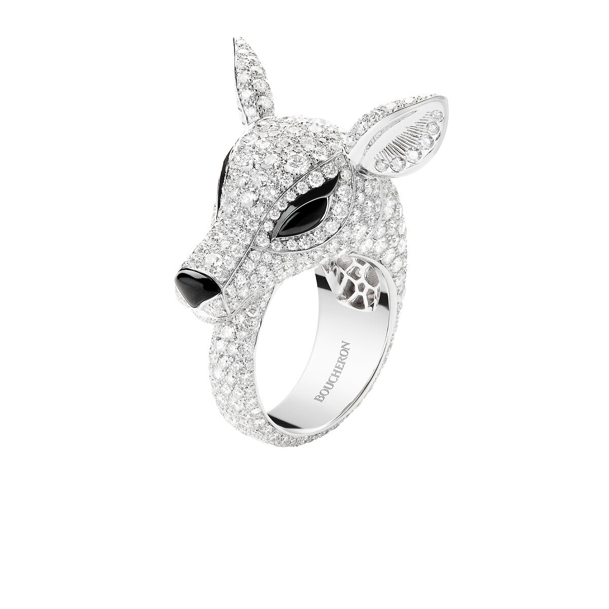 Bague nara, la biche
