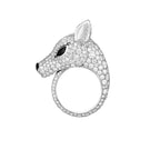 Bague nara, la biche