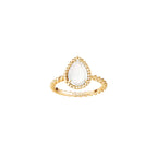 Bague serpent bohème, motif s