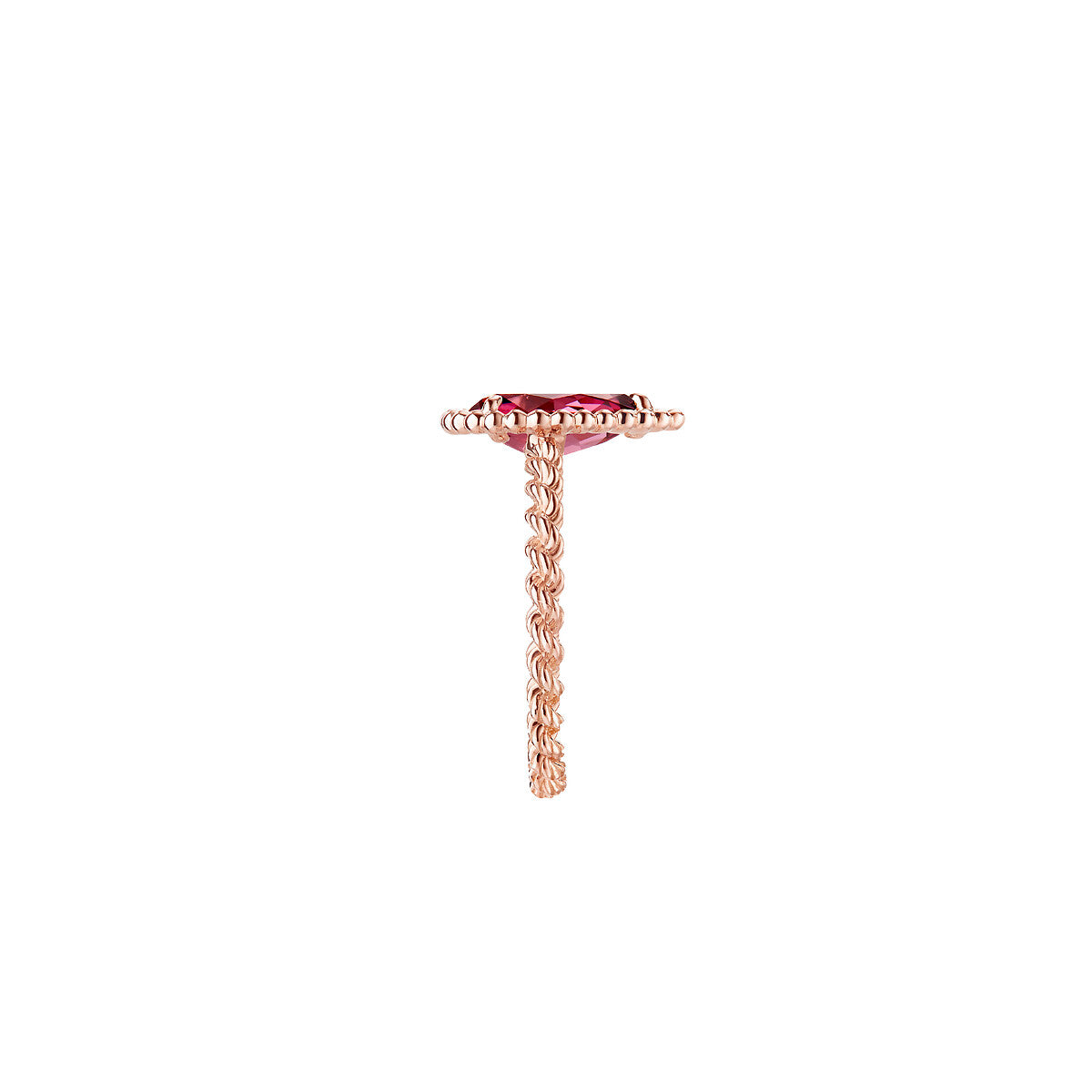 Bague serpent bohème, motif s