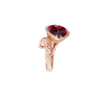 Bague serpent bohème, motif l