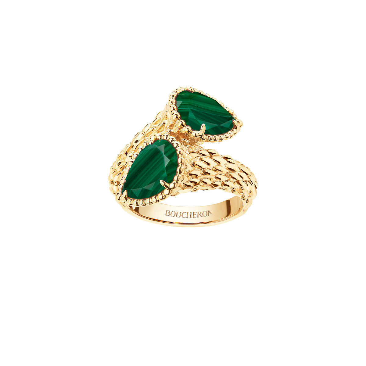 Bague toi et moi serpent bohème, motifs s