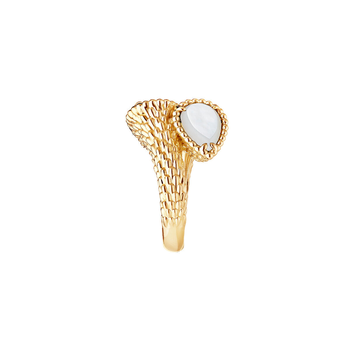 Bague toi et moi serpent bohème, motifs s