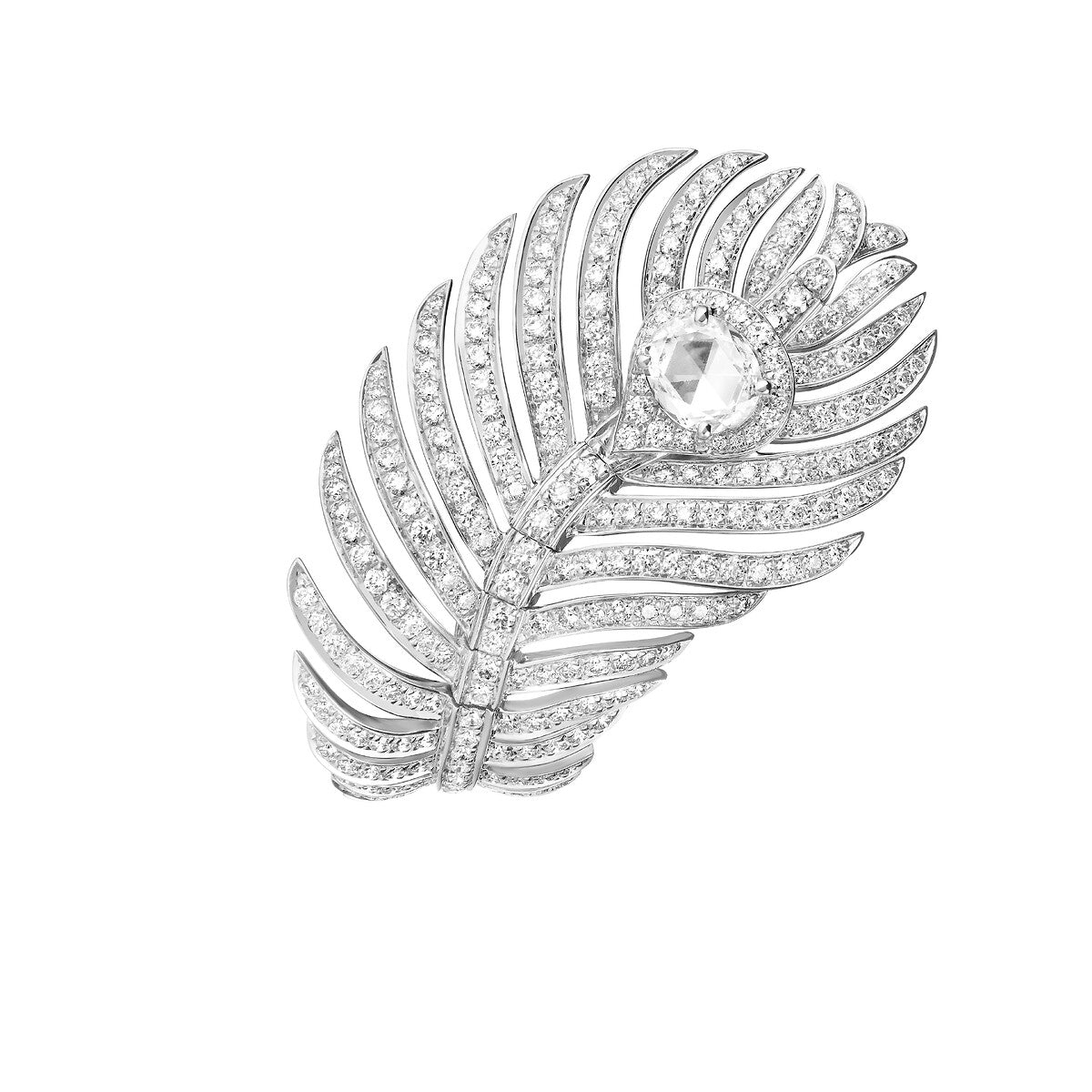 Bague plume de paon, grand modèle