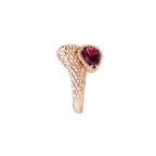 Bague toi et moi serpent bohème, motifs s