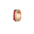 Bague quatre red edition small