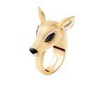 Bague nara, la biche