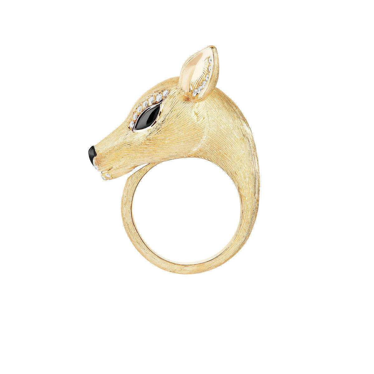 Bague nara, la biche
