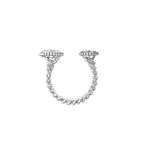 Bague serpent bohème, motifs s et xs