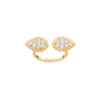 Bague serpent bohème motif s