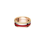 Bague quatre red edition small