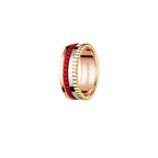 Bague quatre red edition small