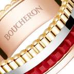 Bague quatre red edition small
