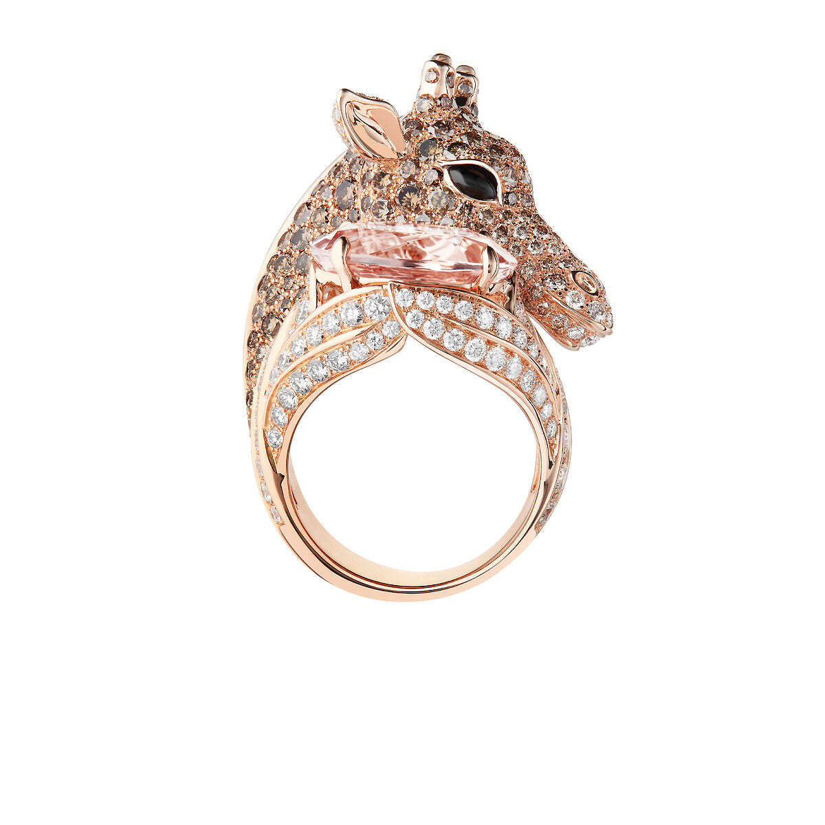 Bague zarafah, la girafe