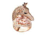 Bague zarafah, la girafe