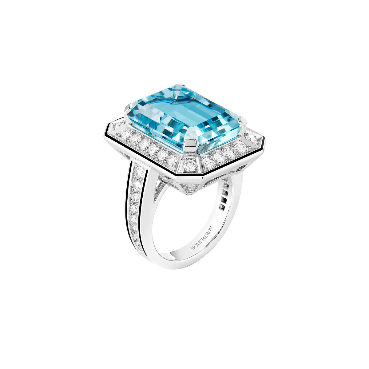 Bague vendôme liseré