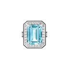 Bague vendôme liseré