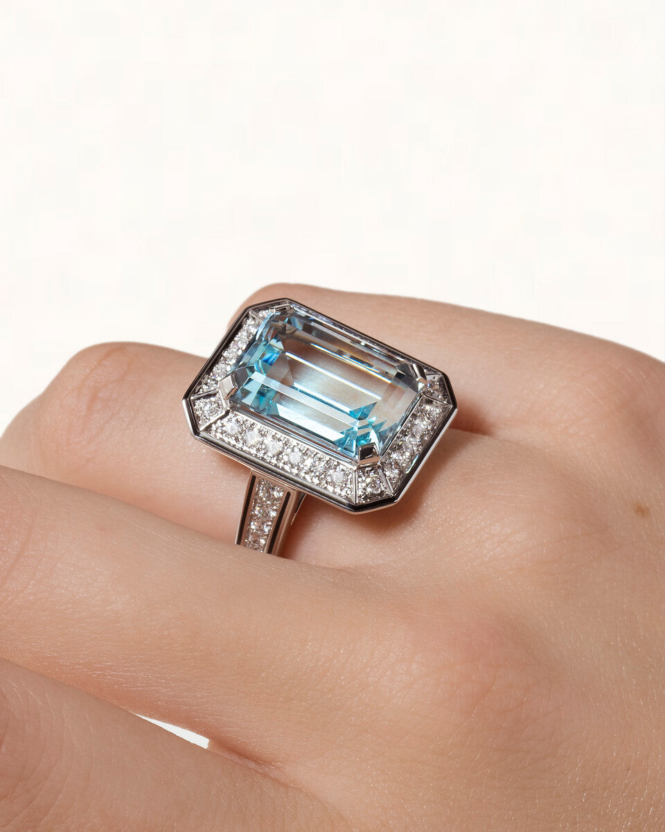 Bague vendôme liseré