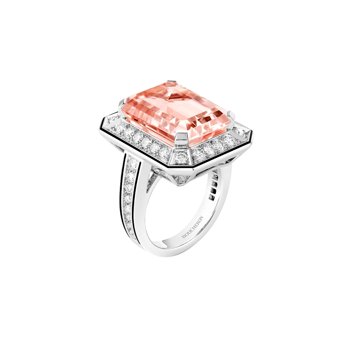 Bague vendôme liseré
