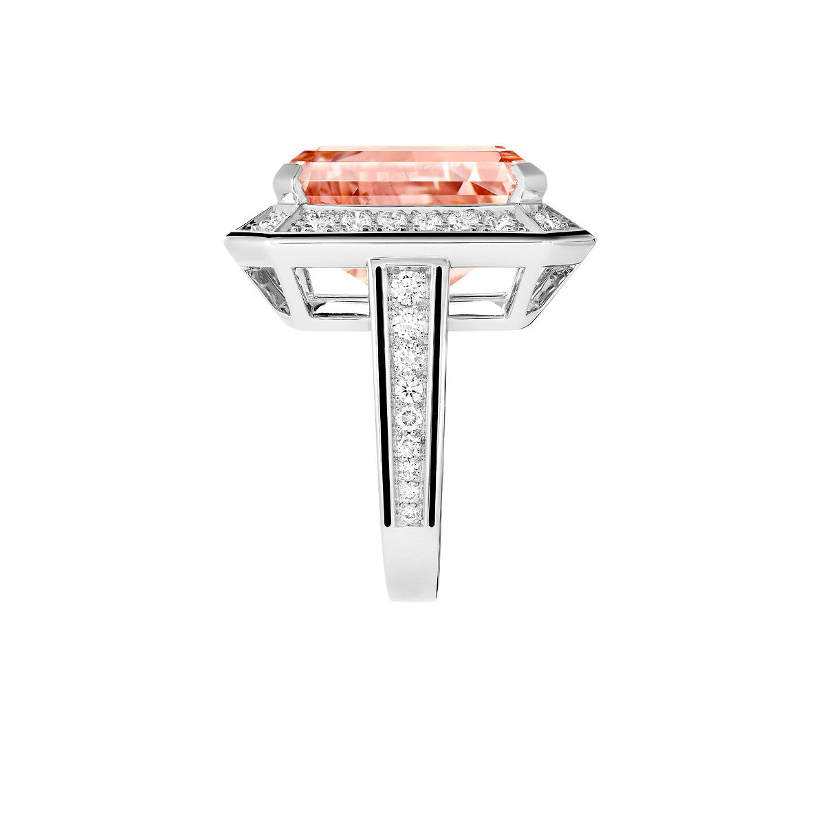Bague vendôme liseré