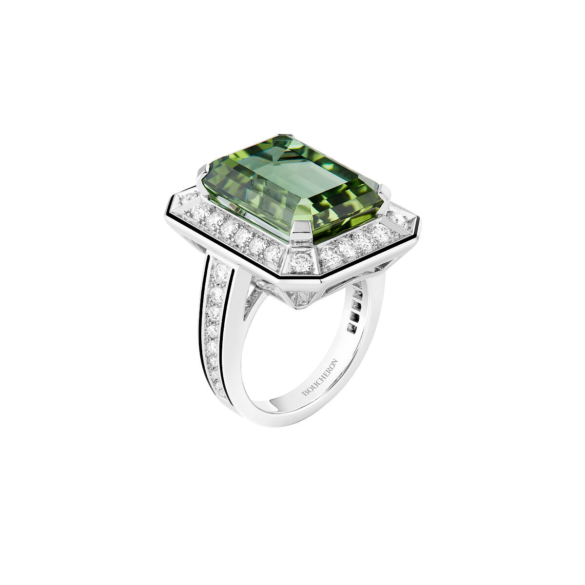 Bague vendôme liseré