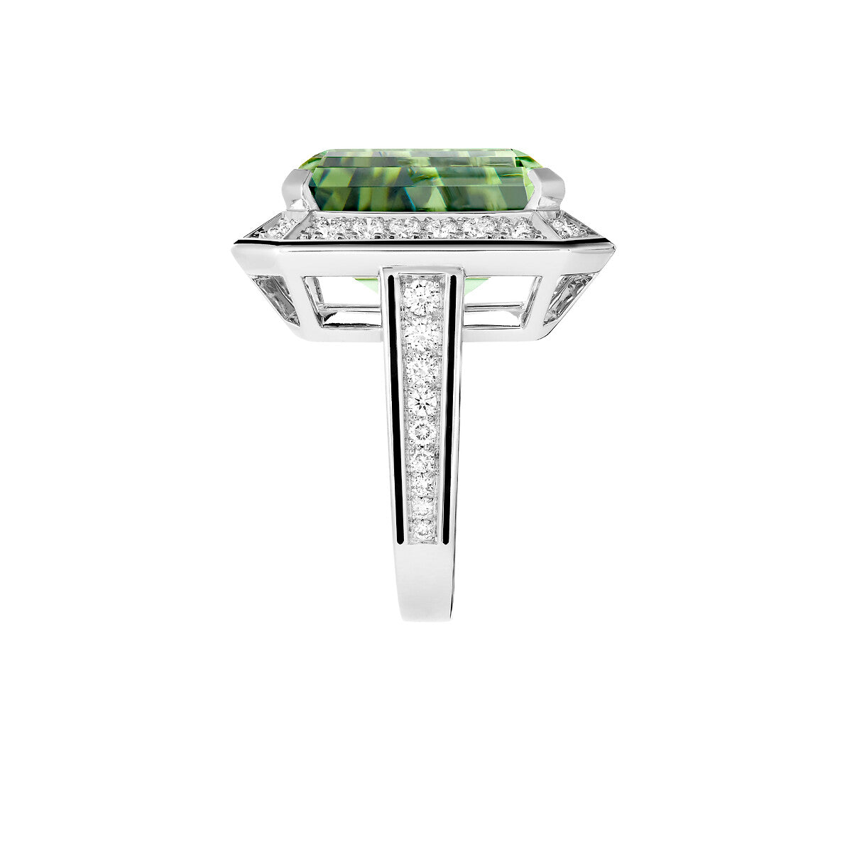 Bague vendôme liseré