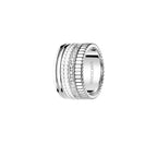 Bague quatre double white edition large