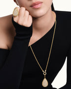 Bague serpent bohème motif xl
