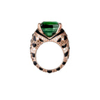 Bague fuzzy le chat léopard