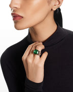 Bague fuzzy le chat léopard