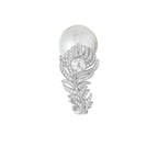 Bague plume de paon