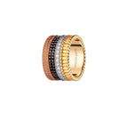 Bague quatre classique large