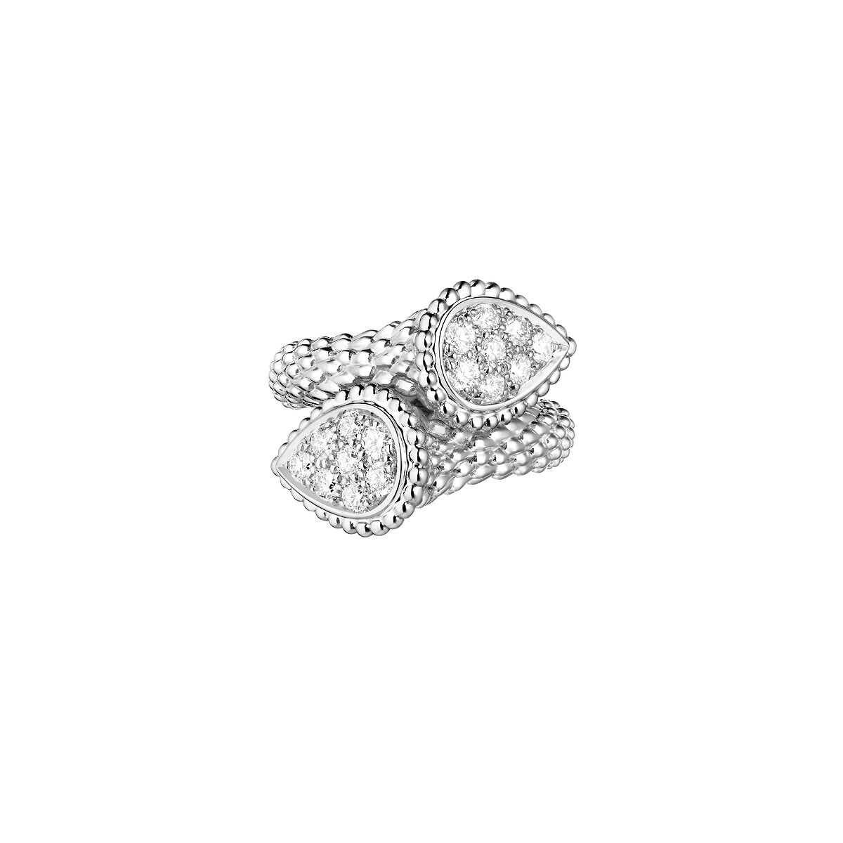 Bague toi et moi serpent bohème motif s