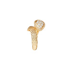 Bague serpent bohème motif s