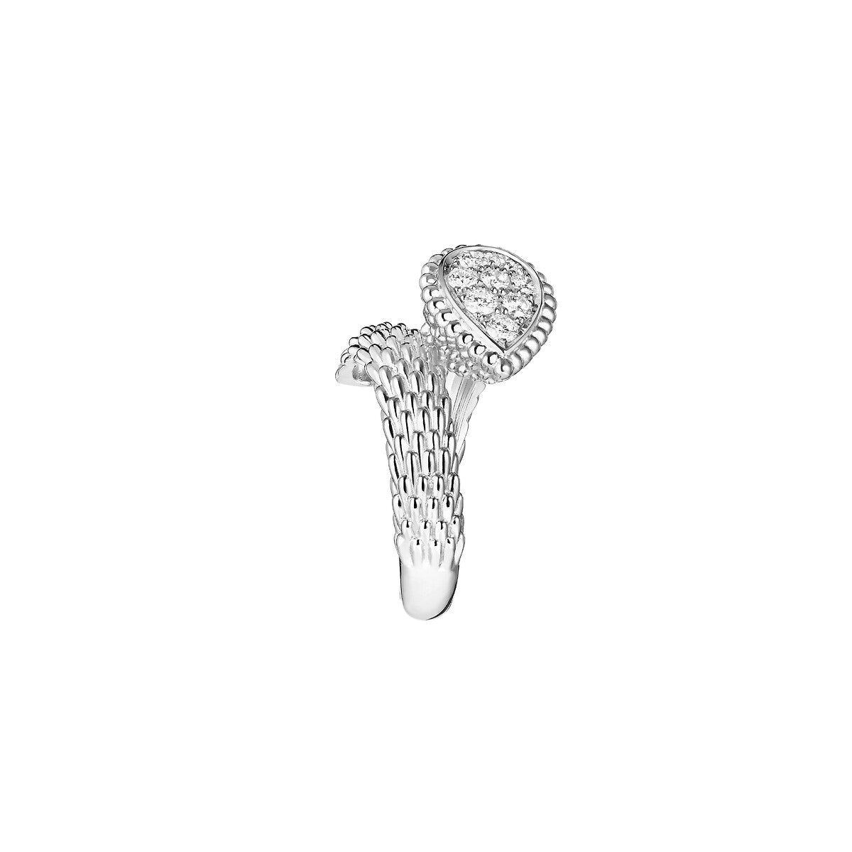 Bague serpent bohème motif s