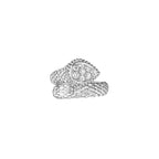 Bague serpent bohème motif s