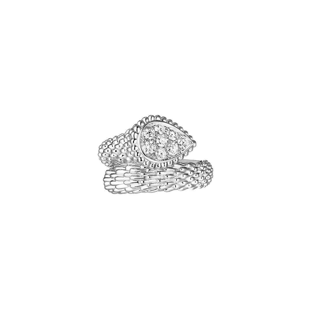 Bague serpent bohème motif s