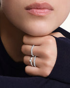 Solitaire facette
